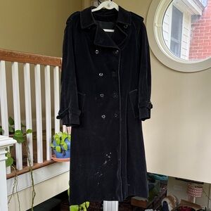 Talbots Velvet Pea Coat
